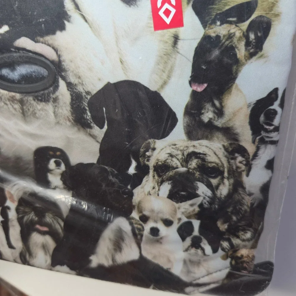 Airhole Softshell Facemask Standard 2 Layer Dogs Print S/M AHS12L-DOGS-SM